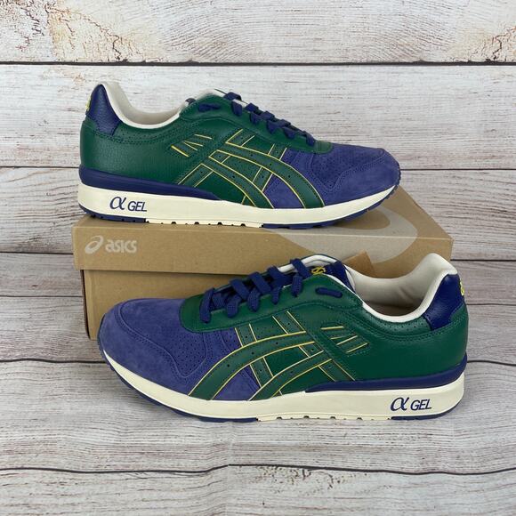 Asics GT-II Mens Sz 11 Sneakers Shoes Purple Matte Hunter Green